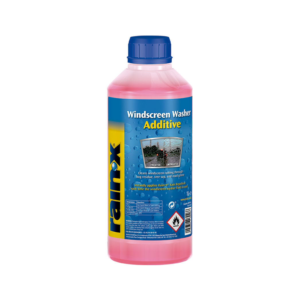 Windscreen Washer Additive RainX Protection for Every Spray